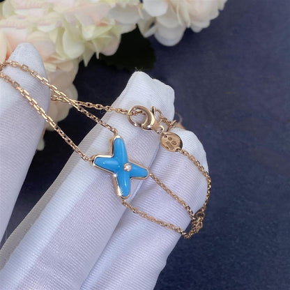 ¡®Aura Jewels¡¯JEUX BRACELET TURQUOISE PINK GOLD 1 DIAMOND