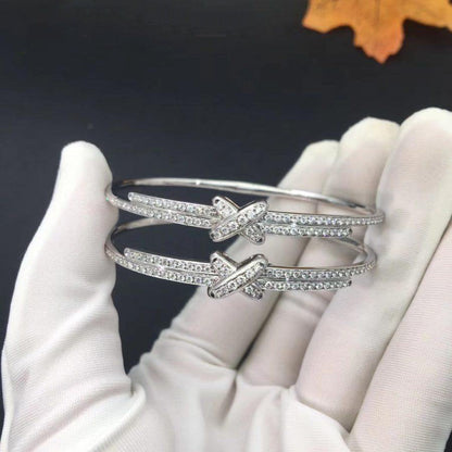 ¡®Aura Jewels¡¯JEUX DE BRACELET DIAMONDS SILVER