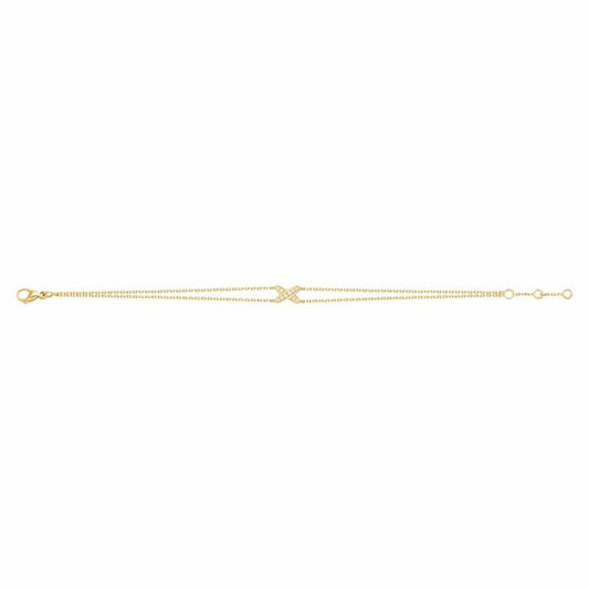 ¡®Aura Jewels¡¯JEUX BRACELET GOLD DIAMOND