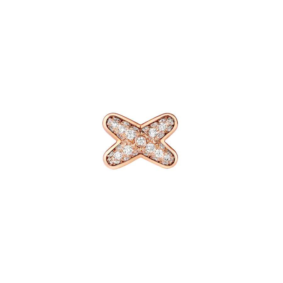 ¡®Aura Jewels¡¯JEUX DE PINK GOLD DIAMOND EARRINGS