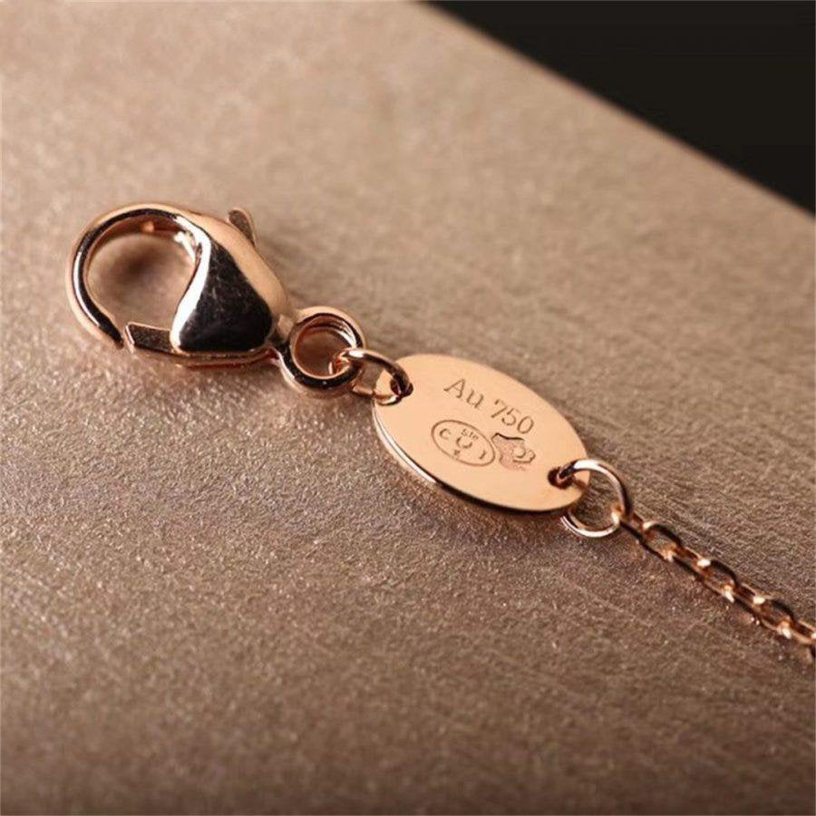 ¡®Aura Jewels¡¯Hollow Design Four-Leaf Clover Flower Shape Ring