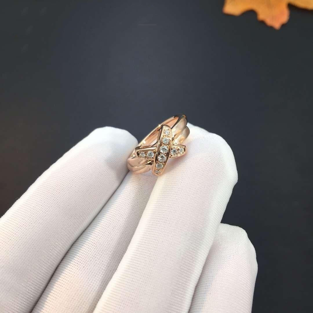 ¡®Aura Jewels¡¯JEUX DE PINK GOLD DIAMOND RING