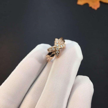 ¡®Aura Jewels¡¯JEUX DE PINK GOLD DIAMOND RING