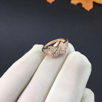 ¡®Aura Jewels¡¯JEUX DE RING PINK GOLD DIAMOND