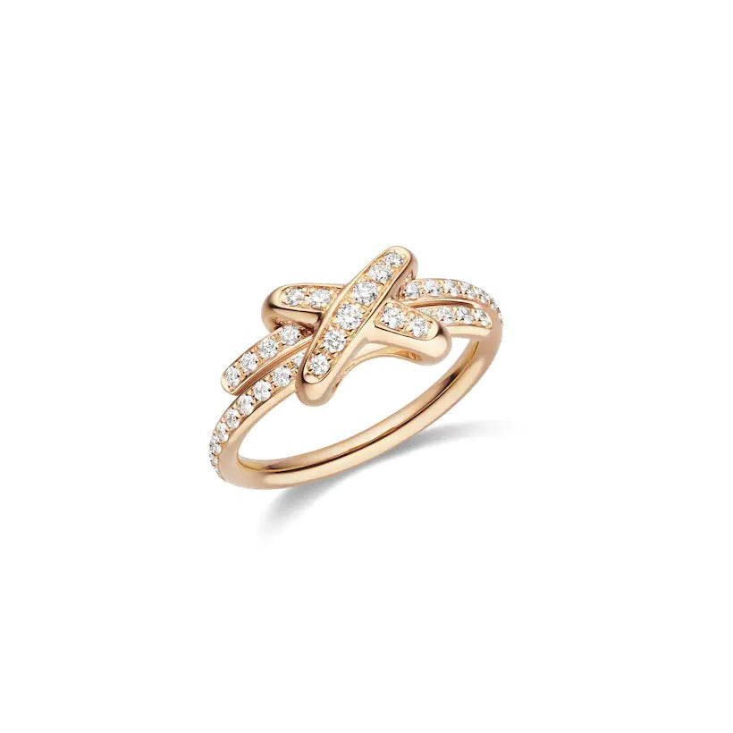 ¡®Aura Jewels¡¯JEUX DE RING PINK GOLD DIAMOND