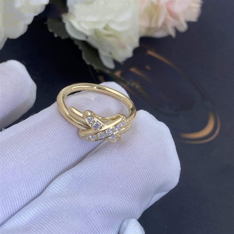 ¡®Aura Jewels¡¯JEUX DE GOLD DIAMOND RING