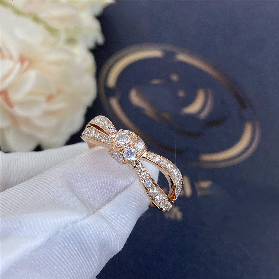 ¡®Aura Jewels¡¯LIENS PINK GOLD DIAMOND RING