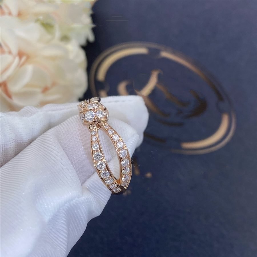 ¡®Aura Jewels¡¯LIENS PINK GOLD DIAMOND RING