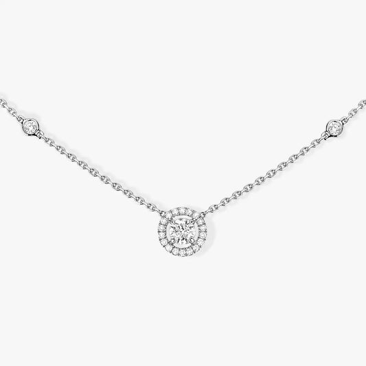 [Aura Jewels]Diamond Necklace 0,20ct Brilliant Shape Joy