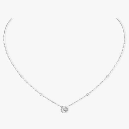 [Aura Jewels]Diamond Necklace 0,20ct Brilliant Shape Joy