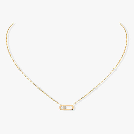 [Aura Jewels]MOVE UNO DIAMOND NECKLACE