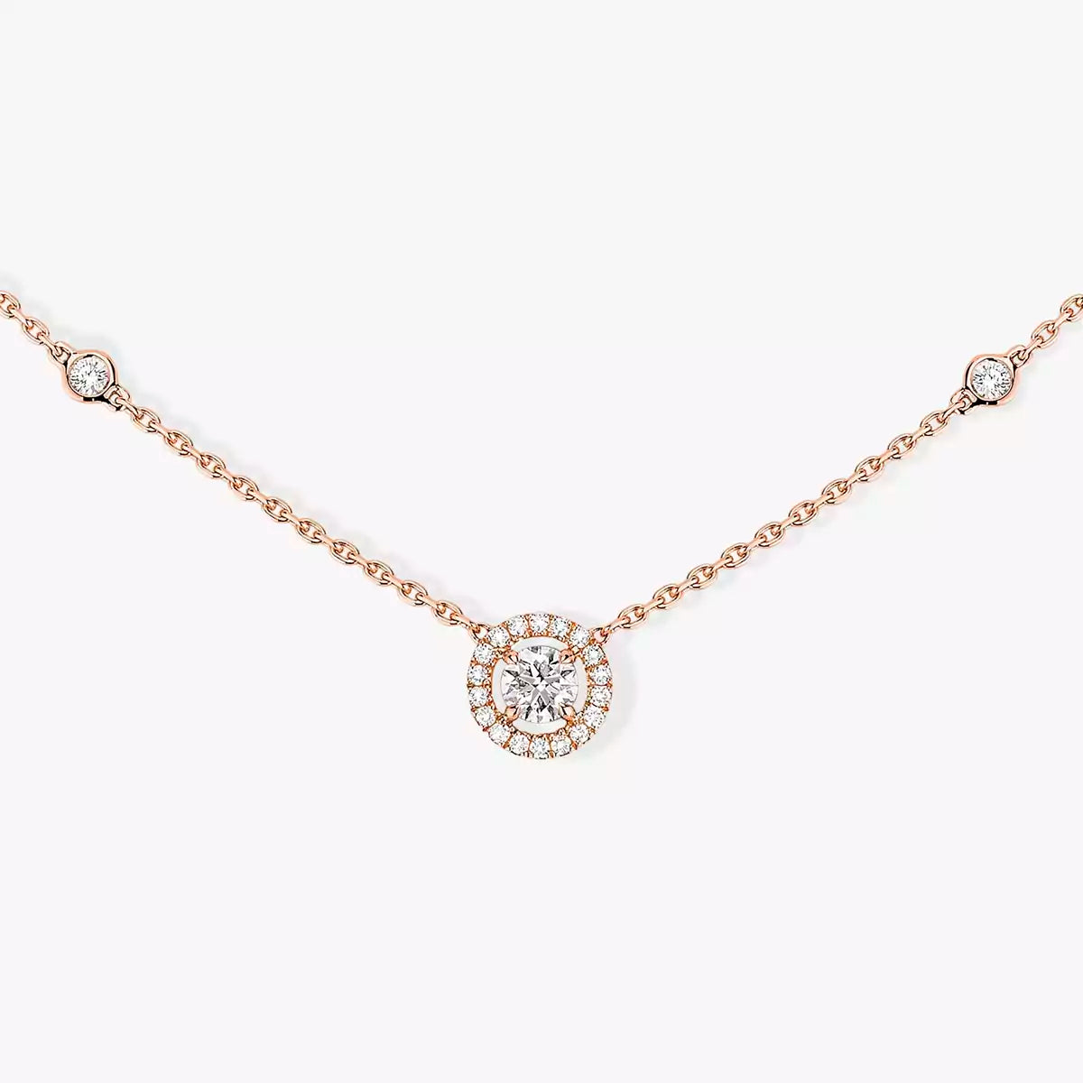 [Aura Jewels]Diamond Necklace 0,20ct Brilliant Shape Joy