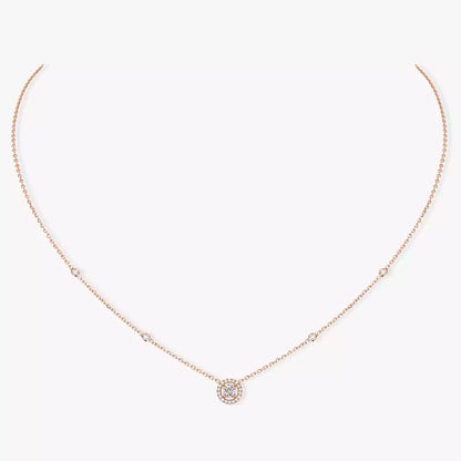 [Aura Jewels]Diamond Necklace 0,20ct Brilliant Shape Joy