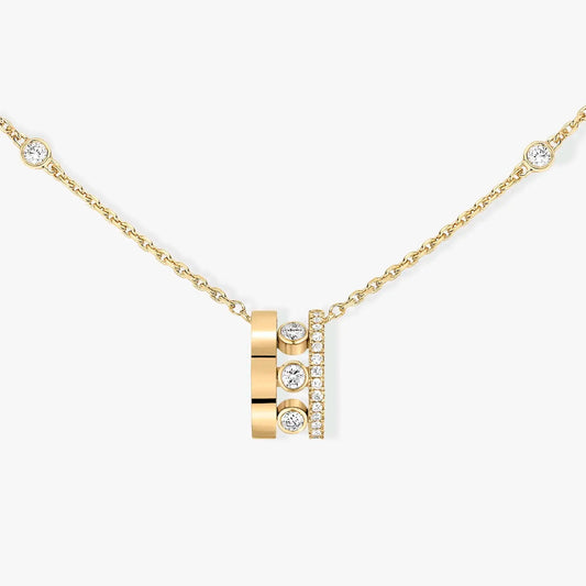 [Aura Jewels]CHAIN MOVE ROMANE PEDAND NECKLACE
