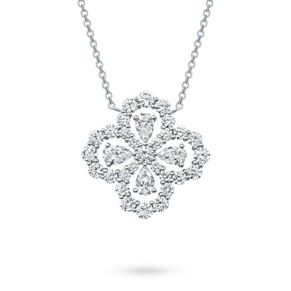 ¡®Aura Jewels¡¯LOOP NECKLACE FULL MOTIF DIAMOND 16MM MULTIPLE COLORS