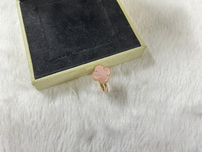 [Aura Jewels]Pink Clover Ring