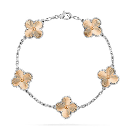 [Aura Jewels]New  CLOVER 5 MOTIF LASER BRACELET COLLECTION