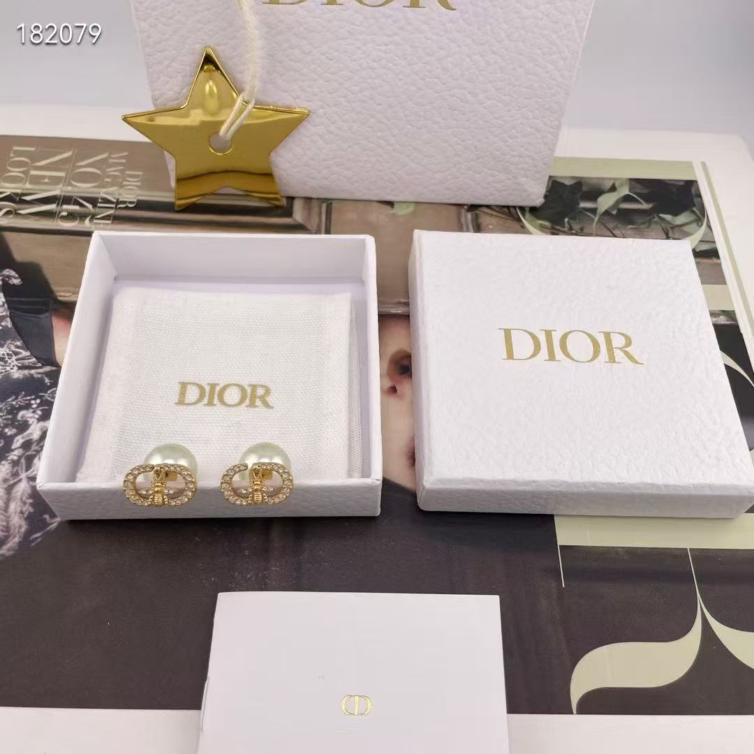 [Aura Jewels]CD Honeycomb Pearl Stud Earrings