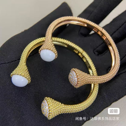[Aura Jewels] Jin Cai Jewellery Open-Ended Bangle