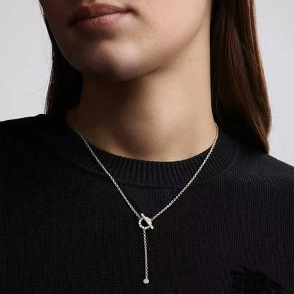 ¡®Aura Jewels¡¯FINESSE SILVER DIAMOND NECKLACE