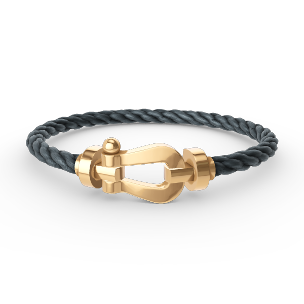¡®Aura Jewels¡¯FORCE LARGE HORSESHOE NO DIAMOND BRACELET GOLD