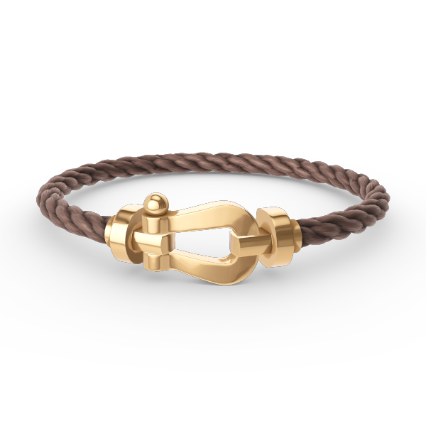 ¡®Aura Jewels¡¯FORCE LARGE HORSESHOE NO DIAMOND BRACELET GOLD