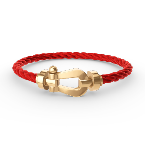 ¡®Aura Jewels¡¯FORCE LARGE HORSESHOE NO DIAMOND BRACELET GOLD