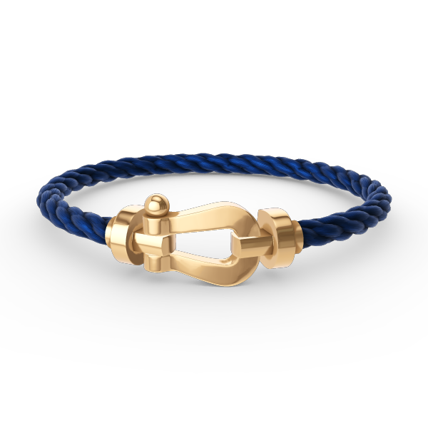 ¡®Aura Jewels¡¯FORCE LARGE HORSESHOE NO DIAMOND BRACELET GOLD