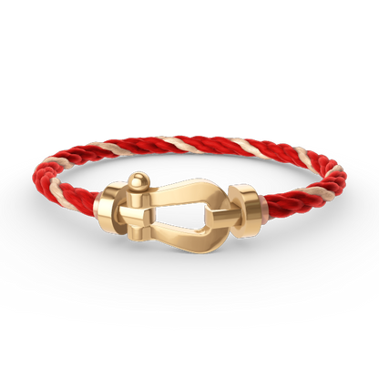¡®Aura Jewels¡¯FORCE LARGE HORSESHOE NO DIAMOND BRACELET GOLD