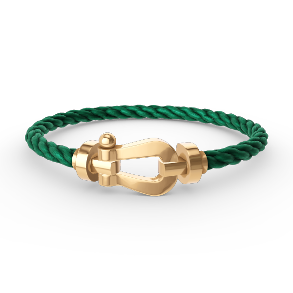 ¡®Aura Jewels¡¯FORCE LARGE HORSESHOE NO DIAMOND BRACELET GOLD
