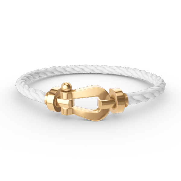 ¡®Aura Jewels¡¯FORCE LARGE HORSESHOE NO DIAMOND BRACELET GOLD