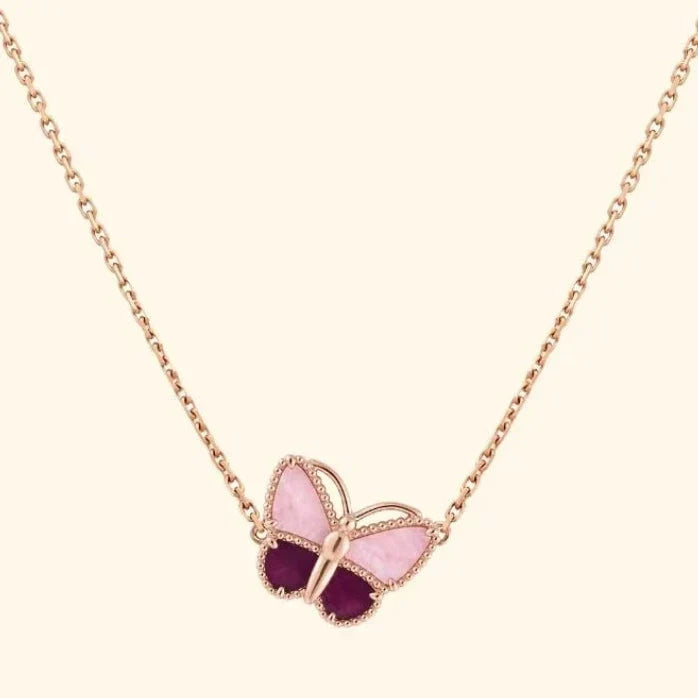 [Aura Jewels]26 NEW CLOVER LUCKY LIGHT PURPLE SET