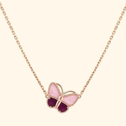 [Aura Jewels]26 NEW CLOVER LUCKY LIGHT PURPLE SET