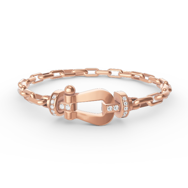 ¡®Aura Jewels¡¯FORCE LARGE HORSESHOE CLASP  METAL BRACELET