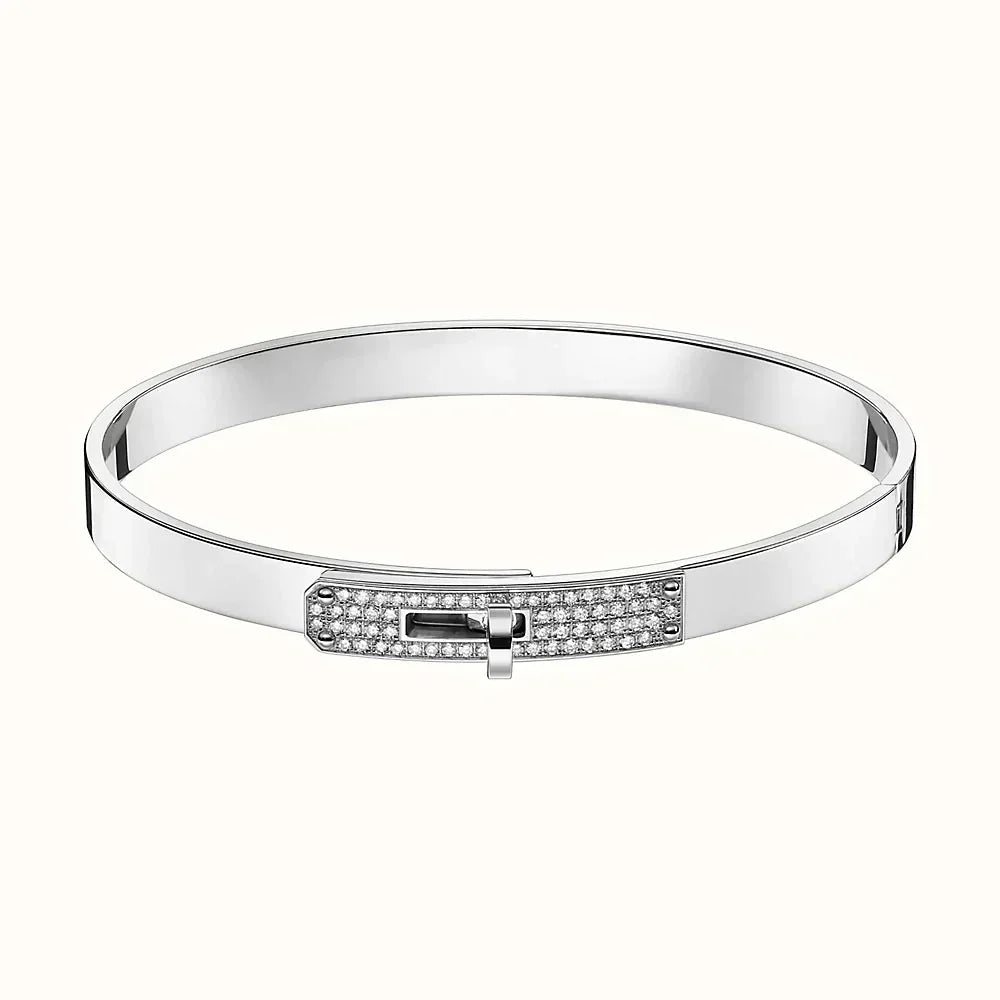 ¡®Aura Jewels¡¯KELLY SILVER DIAMOND BRACELET