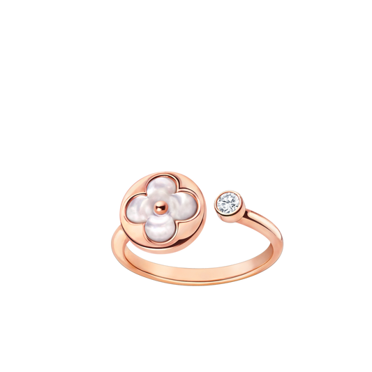 ¡®Aura Jewels¡¯SUN 1 DIAMOND PINK MOP RING