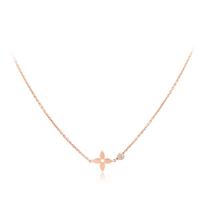 ¡®Aura Jewels¡¯BLOSSOM PENDANT PINK GOLD AND DIAMOND