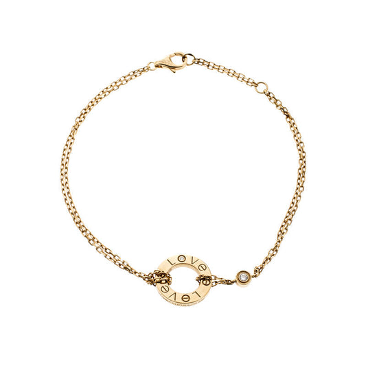 ¡®Aura Jewels¡¯LOVE BRACELET 2 DIAMOND