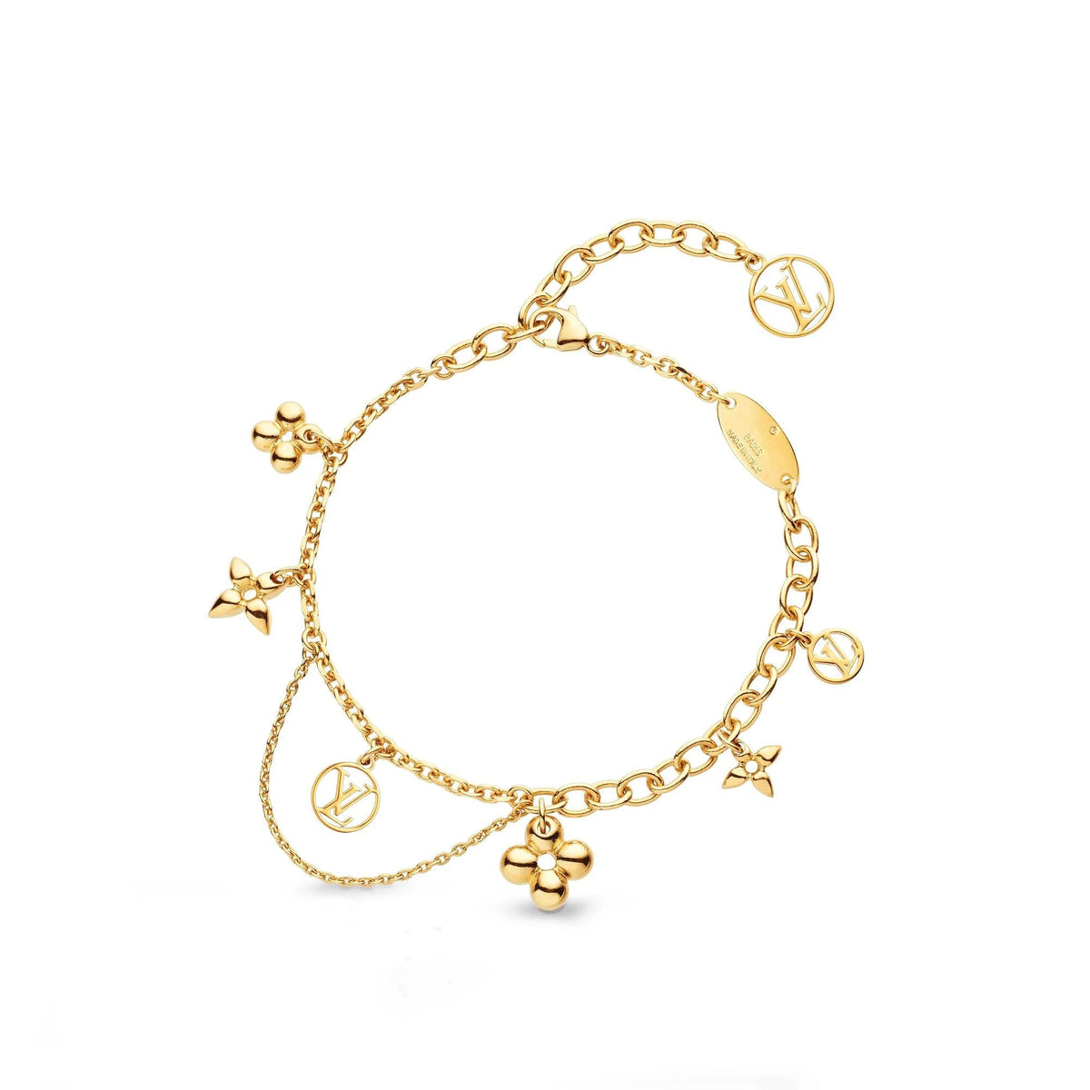 ¡®Aura Jewels¡¯BLOOMING PINK GOLD MOP BRACELET