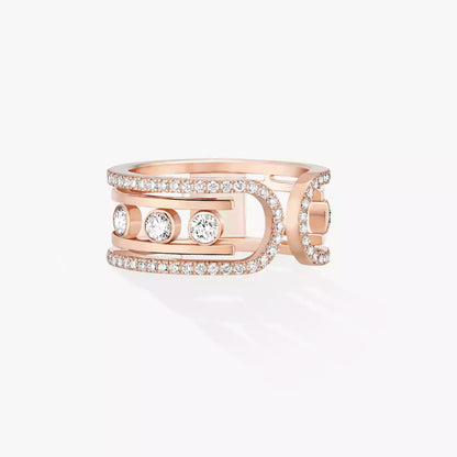 [Aura Jewels]Move 10th Diamond Ring in Gold