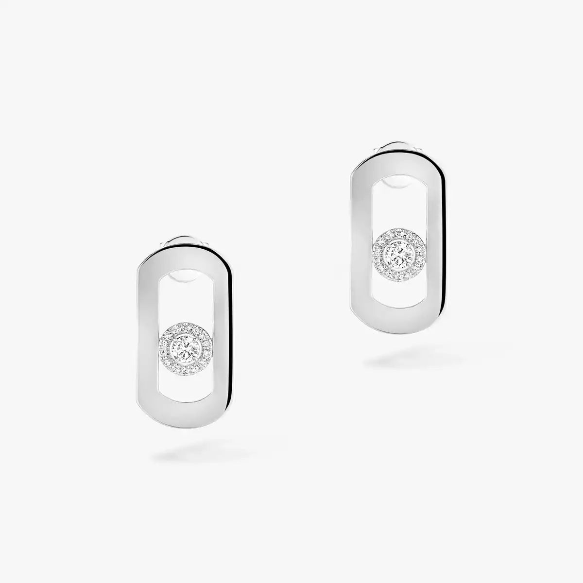 [Aura Jewels]So Move Diamond Earrings in Yellow Gold