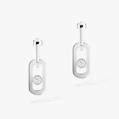 [Aura Jewels]So Move XL Diamond Pendant Earrings