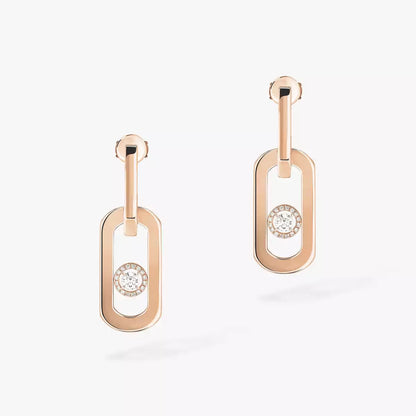[Aura Jewels] So Move XL Diamond Hoop Earring
