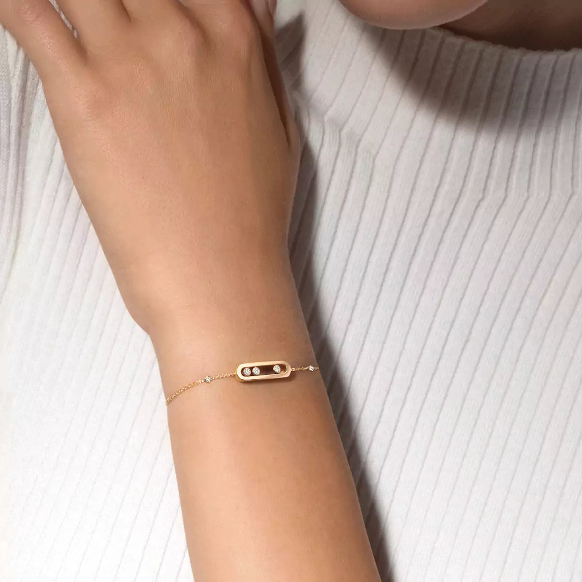 [Aura Jewels]Baby Move Diamond Bracelet