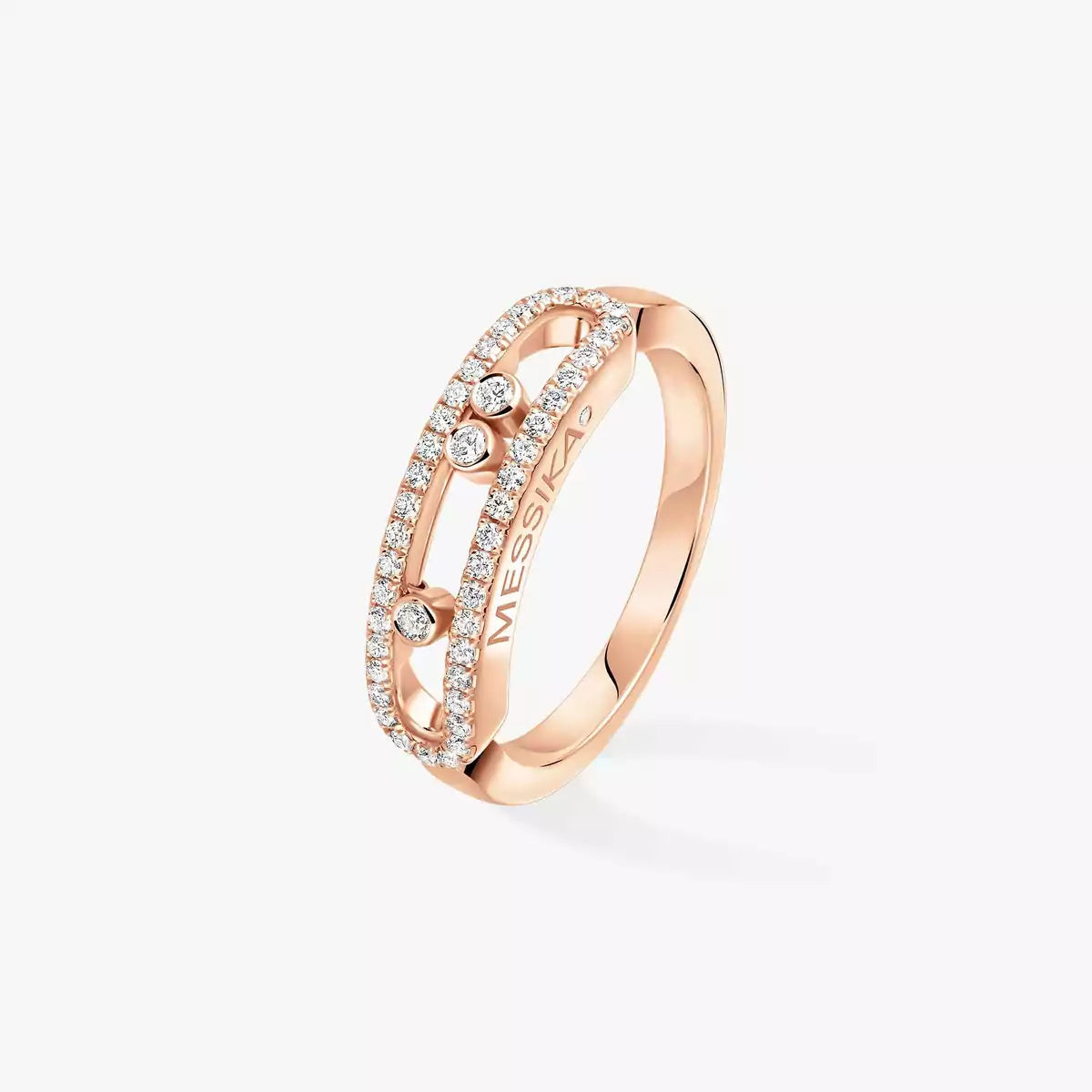 [Aura Jewels] Baby Move Gold Diamond Pave_ Ring