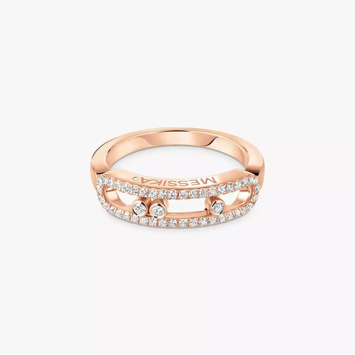 [Aura Jewels] Baby Move Gold Diamond Pave_ Ring