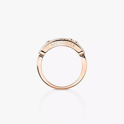 [Aura Jewels] Baby Move Gold Diamond Pave_ Ring