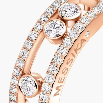 [Aura Jewels] Move Gold Diamond Pave_ Ring
