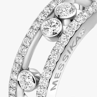 [Aura Jewels] Move Gold Diamond Pave_ Ring