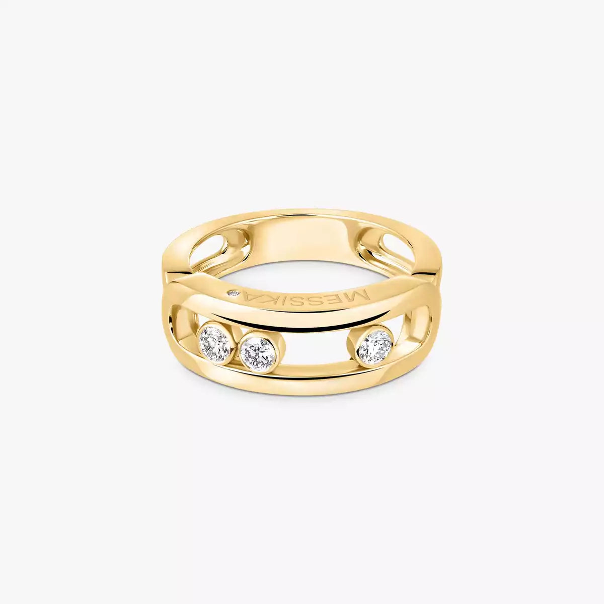 [Aura Jewels] MoveGold Diamond Ring